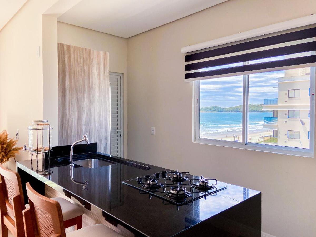 Apartamento Infinito - Cobertura Frente Mar Com Piscina Governador Celso Ramos Exterior foto